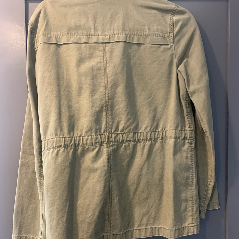 Green cargo jacket